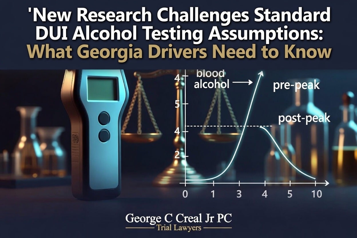 New Research Challenges Standard DUI Alcohol Testing Assumptions: What ...